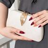Elegant Black Evening Clutch Timeless Chic Small Bag for Women Perfect Match with Cheongsam Evening Gown Banquet Party Accessory