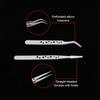 Industrial Tweezers Electronics Anti-static Precision Stainless Curved Straight Tip DlY Tools Sets Forceps Phone Repair JMNZ04