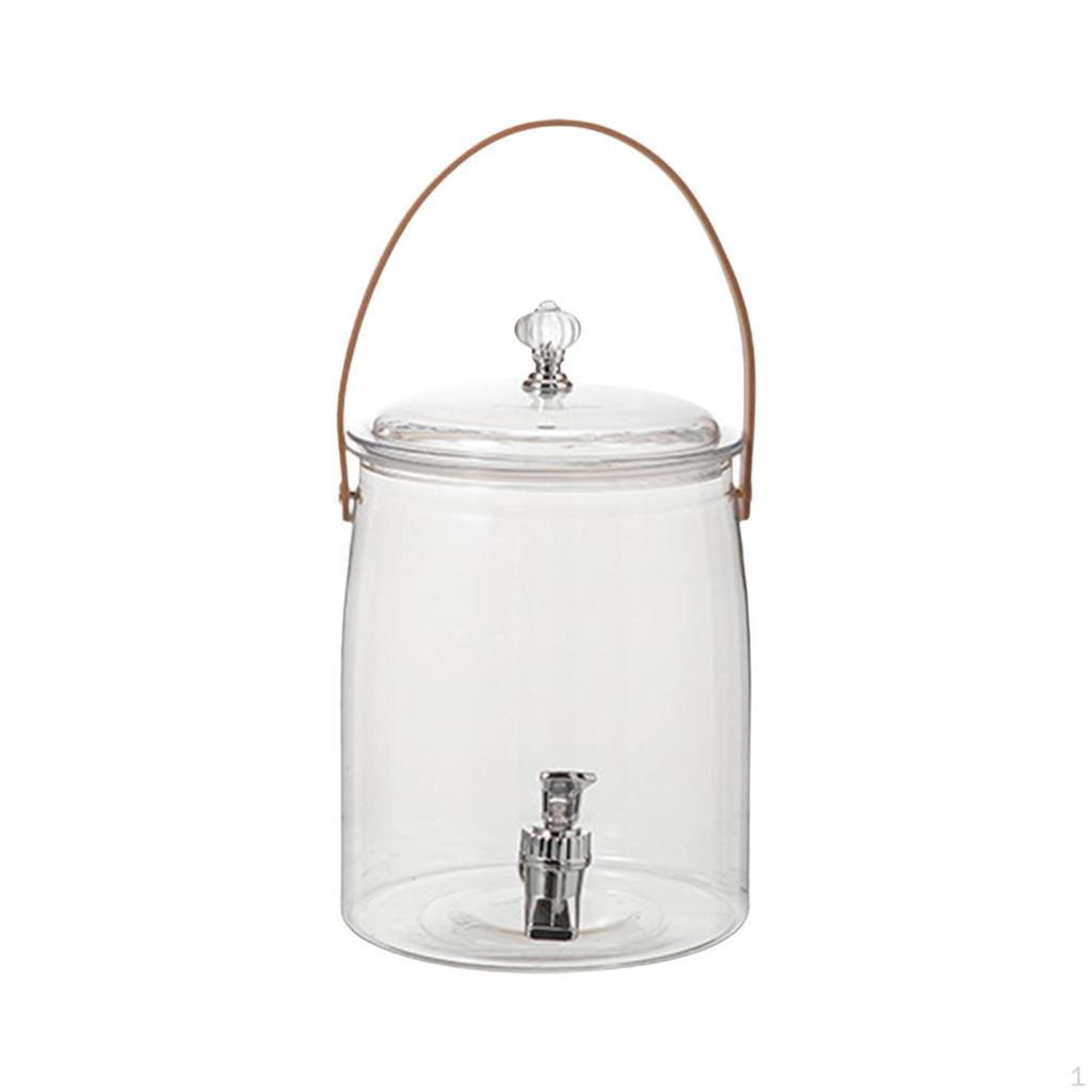 Recipient pentru băuturi cu robinet pentru uz casnic și exterior