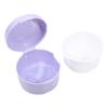 Orthodontic Retainer Storage Box Soaking Invisible Teeth Denture Cleaning Tooth Storage Portable Belt Storage Case