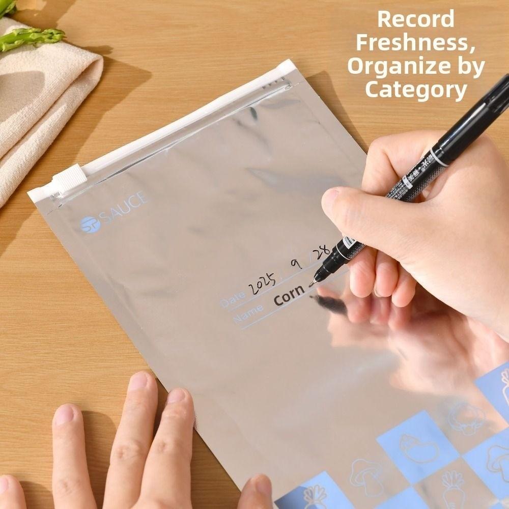 Reusable Food Sealing Bags Zip Lock Kitchen Fresh Bag Food Storage Bag Kitchen Refrigerator