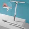 Silicone Shower Scraper Cleaner Bathrooms Multi-purpose Squeegee Glass Clean Floor Window Cleaning Tool Household Water Wiper