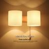 Japanese Minimalist Wooden Wall Lamp for Bedroom, Living Room, or Staircase