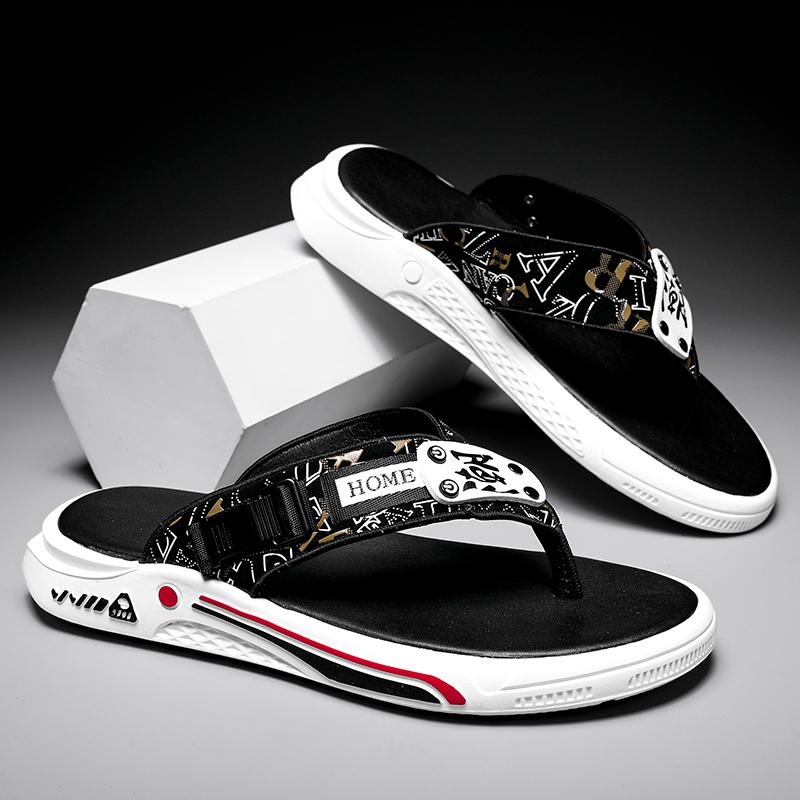 Fashion CYYTL Summer Flip Flops Mens Slippers Casual Shoes Beach Sandals Outdoor Slides Walking Comfort Designer Fashion Leather Luxury