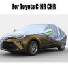 Voor Toyota C-HR CHR Universele Pasvorm All-Season Volledige Autohoes voor Zon Regen Sneeuw en Waterbescherming voor Zonbescherming