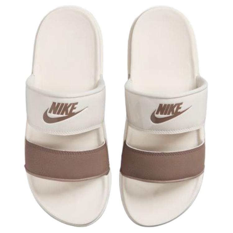 Nike Offcourt Duo Slide Soft Comfortable Non-Slip Wear-Resistant Slide Sandals Women Sandals White DC0496-005