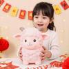 PVC Cute Sheep Bank Pastel Pink Shatterproof Piggy Banks Zodiac Lamb Coin-box  Nursery Rooms