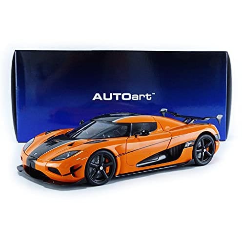 AUTOart 1/18 Scale Koenigsegg Agera RS Orange/Carbon Black Finished Product 79023