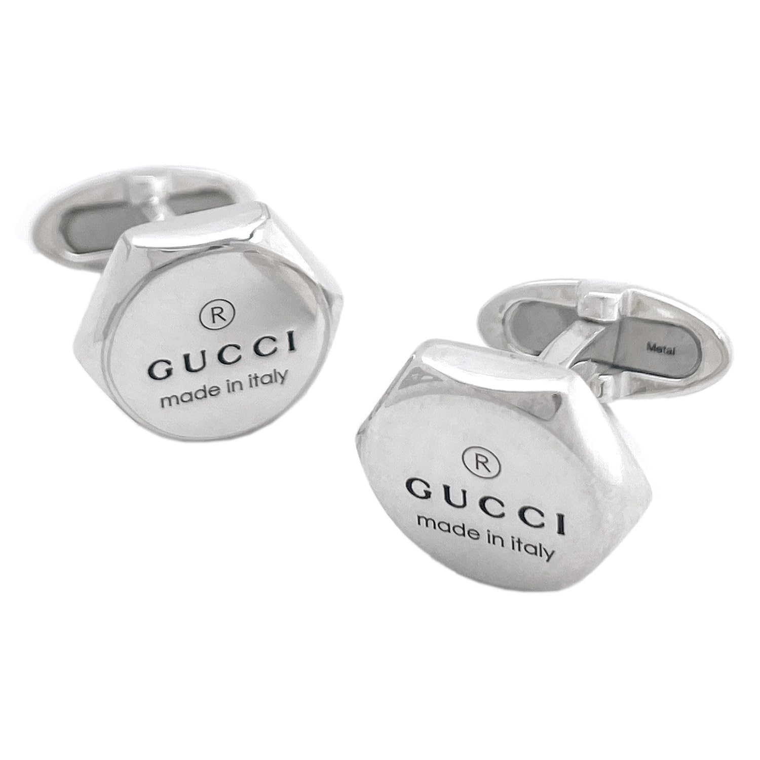 

Gucci Trademark 779163 J8400 8106 Cufflinks, Silver, [Used]