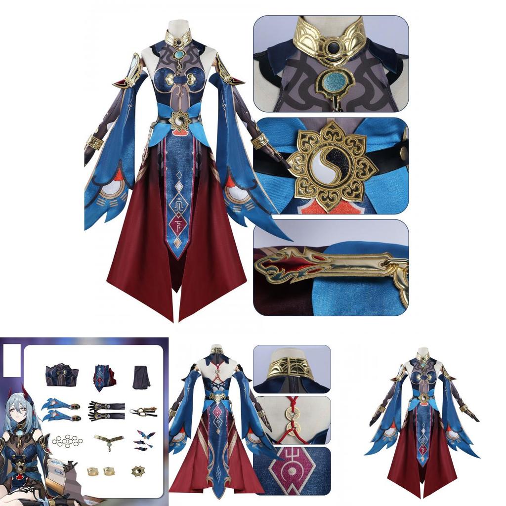 North Water Trading Collapse Star Dome Railway Cosplay Costume Cold Crow Full Set C Clothes Set Anime Game Apparel