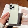 Cat Ears Clear Phone Case For iPhone 17 Air 16 Plus 15 14 13 12 11 Pro Max X XS XR 7 8 SE 2022 2020 Minimalist Shockproof Transparent Protective Cover