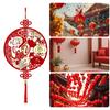 Spring Festival Decorations Vietnamese Holiday Pendant 2026 Flocking Tree Ornaments Festival Charm For Home Office Car Door Wall
