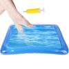 Portable Swimming Pool Footbath Bath Inflatable Multifunctional Foot Wash Basin Beach Camping Home Blue Foot Bath