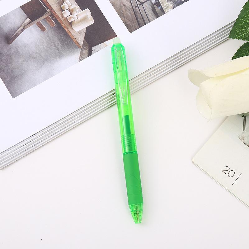 1 Piece Stationery School Office Erasable Press Multicolour Gel Pen Supply Cute Kawaii Creative Pretty Lovely Pen