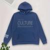 Europäischer und amerikanischer Heißprägedruck im Herbst und Winter, lockeres und modisches Kapuzen-Sweatshirt für Herren und Damen mit Taschen