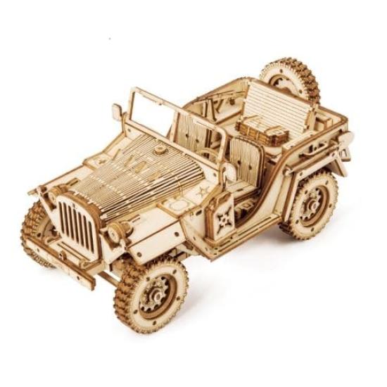 

Japanese instruction manual Robotime 3D Wood Puzzle Ornament Series Tsukurunsu® [Official sales/Japanese included] (Off-road car)