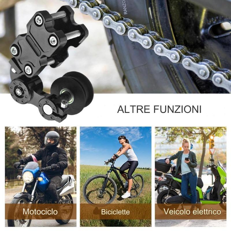 Acessórios de Modificação para Motocicleta Ajustador de Corrente Grande Ajustador Automático de Corrente Tensor Tensor de Motocicleta 2025 Novo