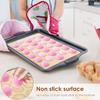 2Pcs Silicone Baking Mats for Oven Non Stick Heat Resistant Bakeware Sheets for Cookie Macaron Bread Baking Liner Kitchen Tools