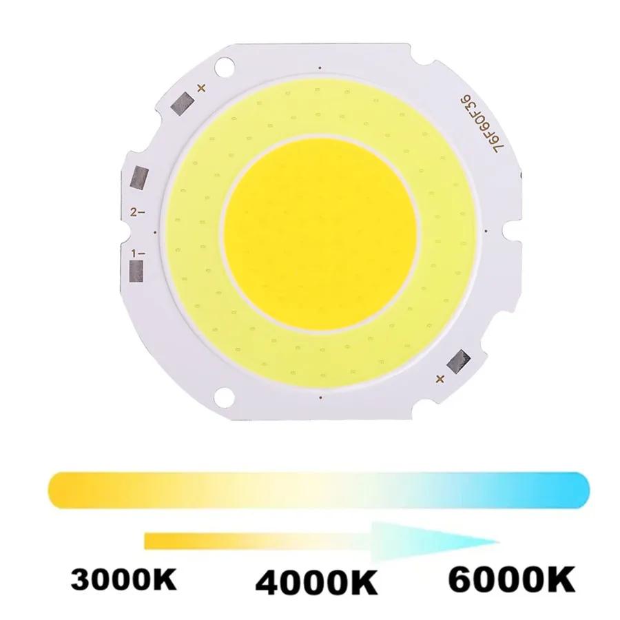 

Высокая мощность ультра яркий светодиодный источник света COB Chip теплый белый для DIY светодиодных ламп-прожекторов, ламп-лампочек Down Light, аксессуары 60W 1500MA (30-34V)