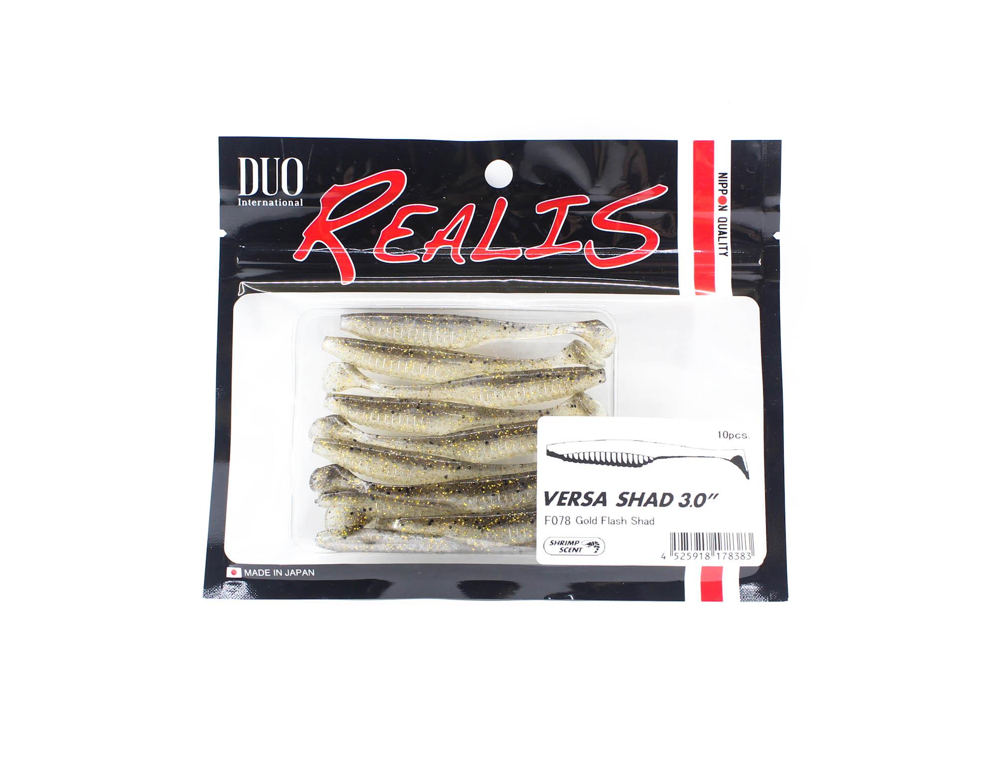 

Мягкая приманка Duo Versa Shad 3 дюйма F078 (8383)