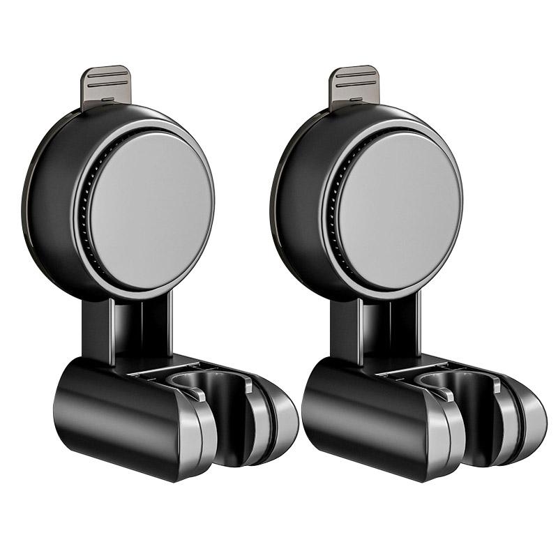 Punch-free Suction Cup Shower Bracket Fixing Artifact Removable and Adjustable Bathroom Shower Rack Shower Head Accessories