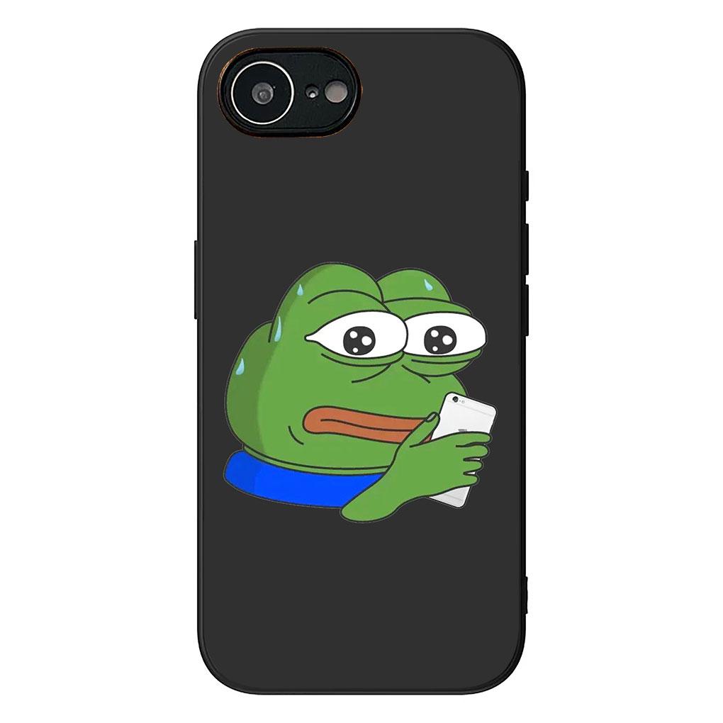 Sad Frog Pepe Funny Casing Phone Cover for Samsung Galaxy A05 A06 A14 A50 A51 A52 A12 A13 A23 A70 A07 A25 A26 M53 A56 Soft Case