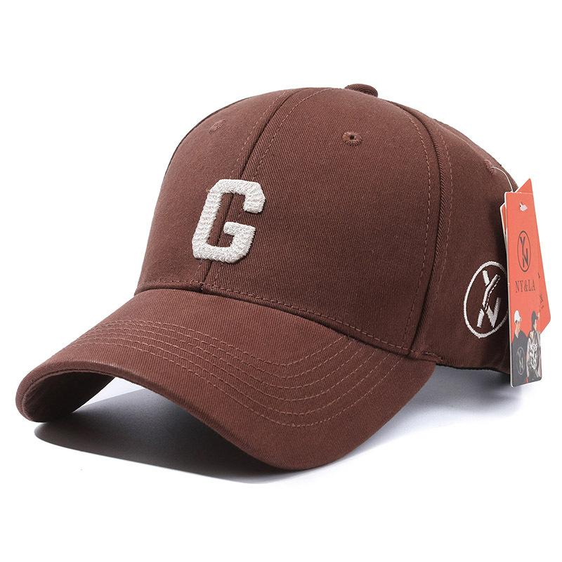 Sunshade sunscreen fashionable versatile men's and women's big head circumference hard top baseball cap cap