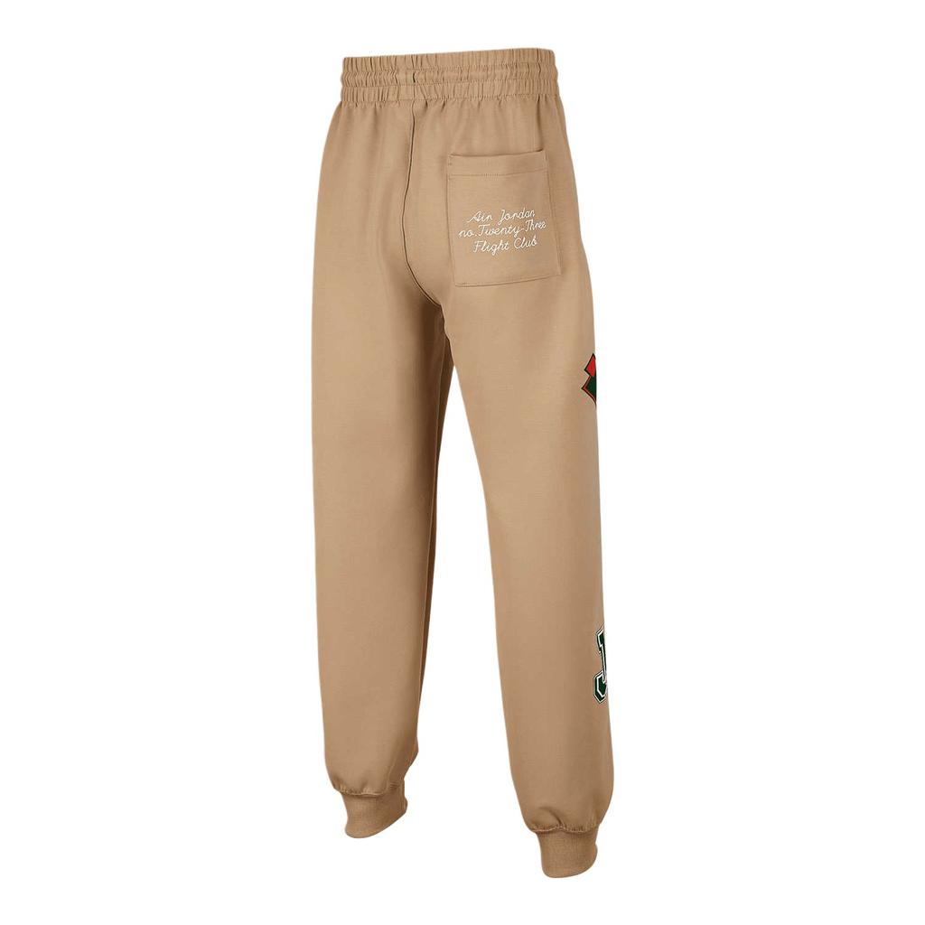Jordan Youth  Knit Sweatpants 23Air Flight Series Comfortable Soft Skin-Friendly Versatile Retro Kids bottoms Khaki II0270-255
