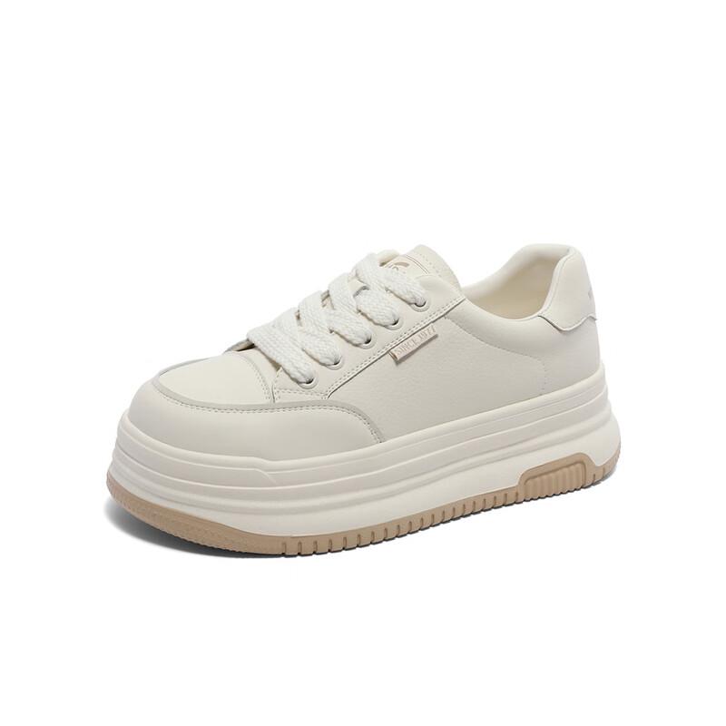 SENDA Women s Platform Casual Sneakers 36
