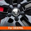 Para DEEPAL S07 L07 sl03/S7 Calota de Cubo de Roda de Cinco Raios Adesivo 19 polegadas Centro Modificação Decoração Peças Automotivas