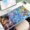 Gaming Mouse Pad P-Pokemon P-Pikachu Large Computer Mousepad Desk Mat PC Anime Carpet Keyboard Gamer Accessories Table