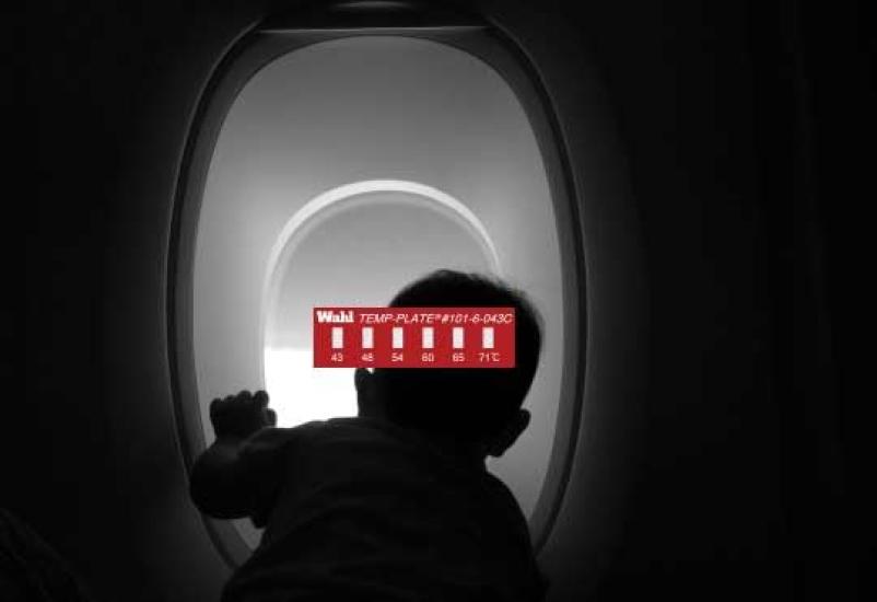 ONDOLAB Irreversible Temperature Sensitive Label Template Series 101-6 (TP P/N 101-6-215)