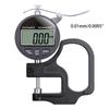 Electronic Thickness Gauge 0.01/0.001mm 12.7mm LCD Screen Digital Micrometer Thickness Meter Gauge Micrometro Measuring Tool