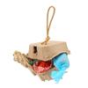 Bird Foraging Box Toys Fun Colorful Shredding Paper Sola Wood Rattan Ball Grass Rope Parrot Foraging Toys