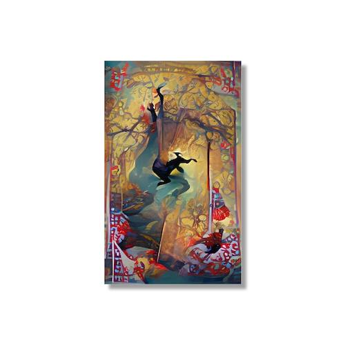 Major Arcana Tarot Art Poster Prints Wall Picture Occult Enthusiast Divination Cards Living Room Home Decoration Canvas Painting