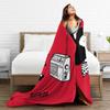 Mafaldas Blanket Flannel Novelty Warm Throw Blanket for Coverlet Winter,