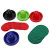 Multicolor Hockey Accessory Set Pushers Pucks Replacement Tables Game Pushers Pucks Kit