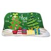 Santa Claus Faux Cashmere Holiday Floor Mat - Dirt & Wear-Resistant, Easy-to-Clean Christmas Decoration