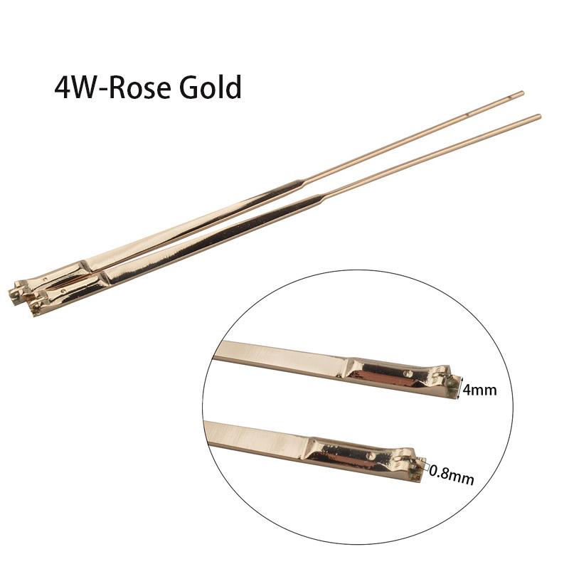 1 paio 4mm 5mm Larghezza Molla Metallo Occhiali Aste Gamba Occhiali Asta Flessibile Con Punta Accessorio di Ricambio T05W T04W
