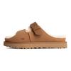 UGG Newborn Series Porter Soufflé Einfache Mode Pantoletten Damen Sandalen Kastanie 1167611-CHE