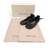 Pristine Sergio Rossi Pumps ORB Micromartini Heels Black Leather Women 36 Used