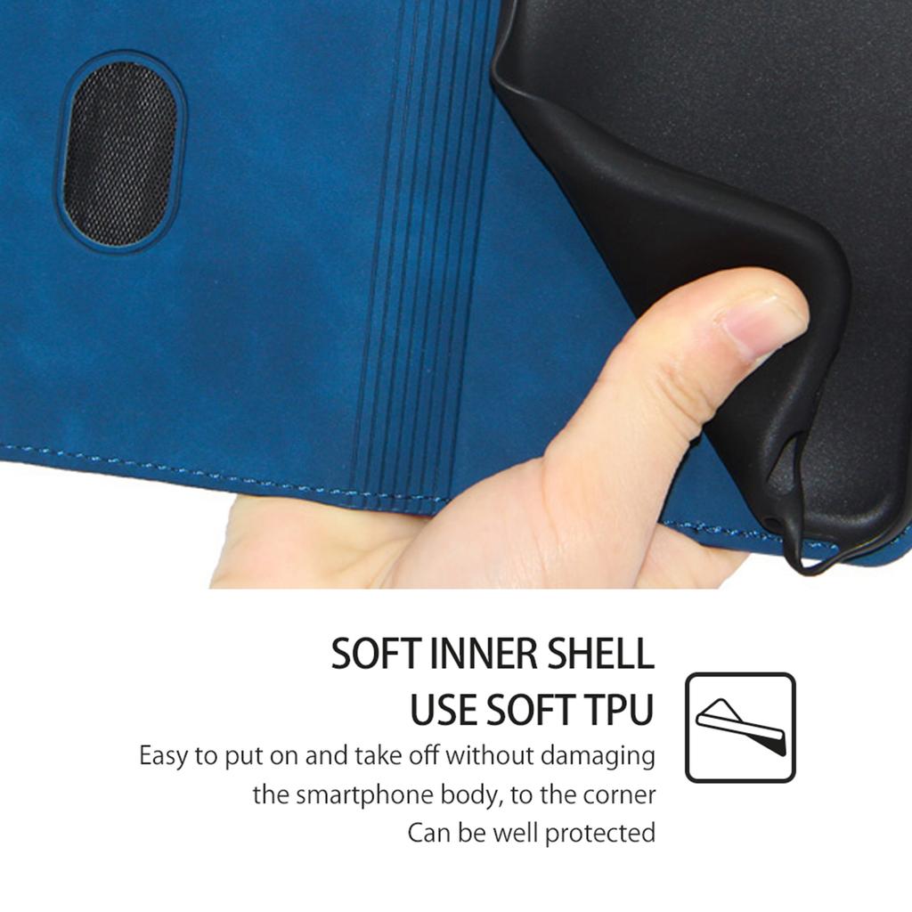PU Leather Shell for OnePlus 12 5G Phone Case Stand Card Slots Cell Phone Cover