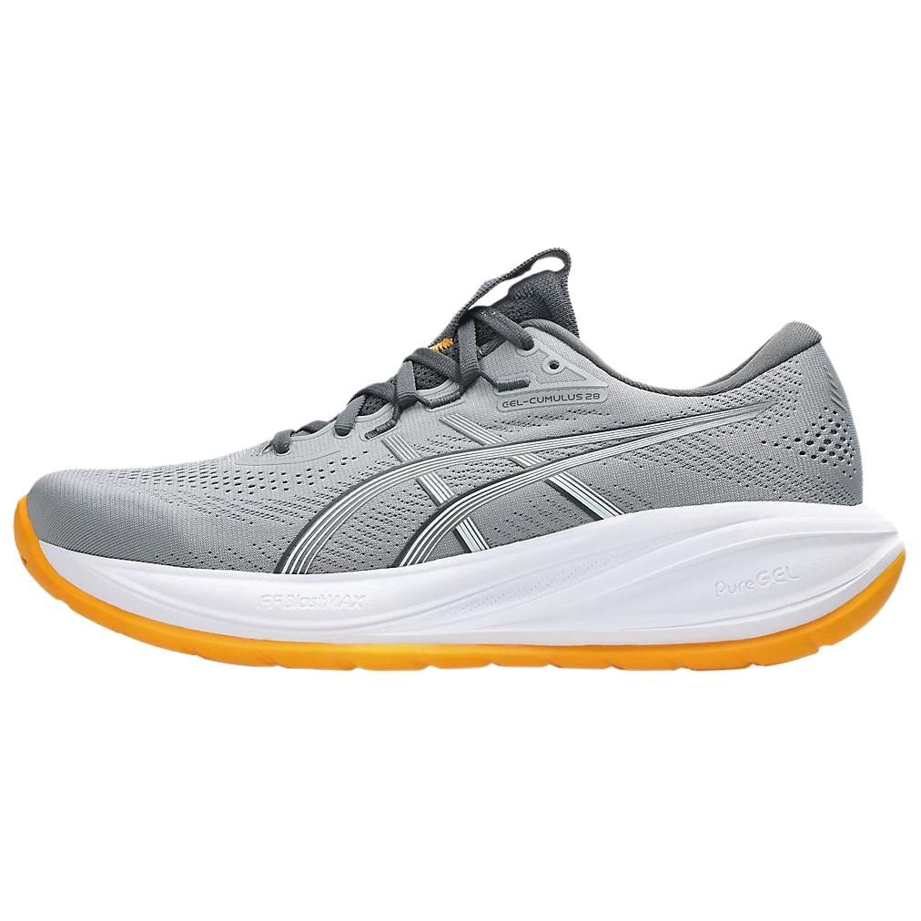 Asics Gel-Cumulus 28 Comfortable Running Shoes Men sneaker Gray 1011C143-020 39
