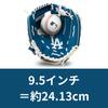 MLB LA Dodgers Glove Ball Park Park Outdoor Elementary School 9.5-inch & Play, Sports, Parent-Child Sports, Play,