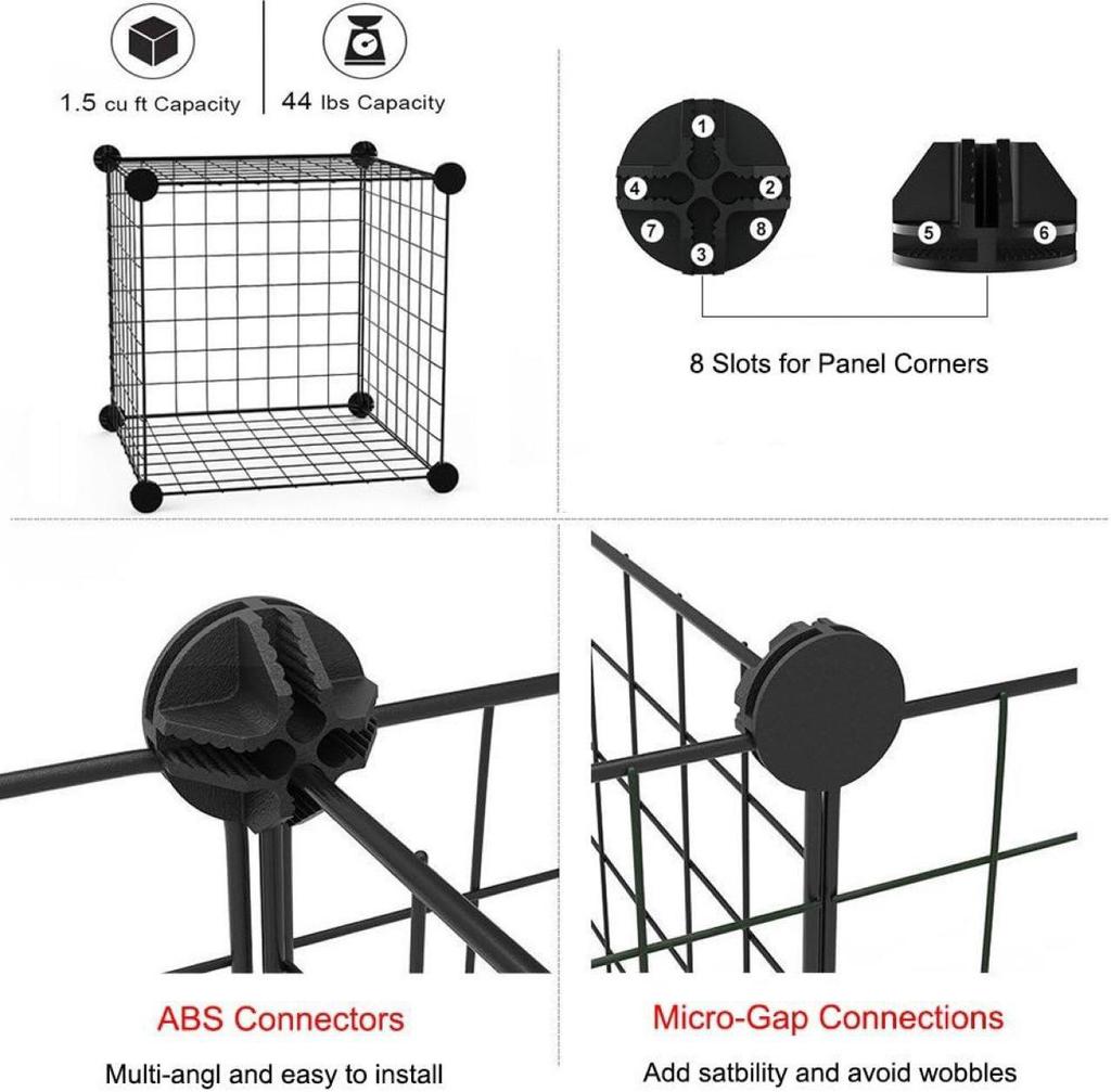 Portable Indoor Pet House & Enclosure for Small Animals