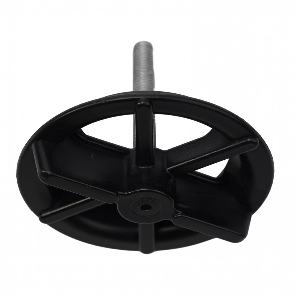 Metal Spare Tire Screw Wheel Screw Black Direct Replacement