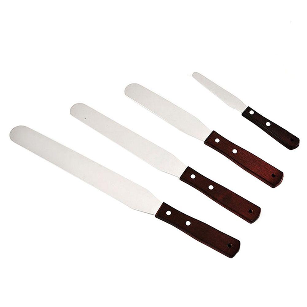 Kitchen Home Frosting Cake Tool Baking Bakeware Cake Scraper Icing Spatula Butter Cutter Spatulas