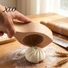 Pastry Shaping Tool Wooden Steamed Bun Maker Mold, Handmade Dough Pressing for Buns, Solid Durable Baking Mold Wood Kitchen Gadget Asian Dumpling And