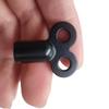 2pcs 5pcs Premium Black Radiator Valve Keys - Professional Plumbing Air Vent and Bleeding Tool Set for Central Heating Systems