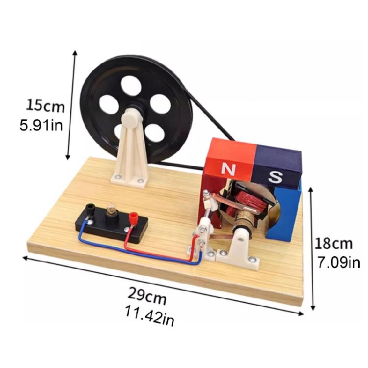 Handheld Hand Cranked Generator for Outdoor Emergency Power Supply, Hand Powered AC and D-C Generator Manual Generator